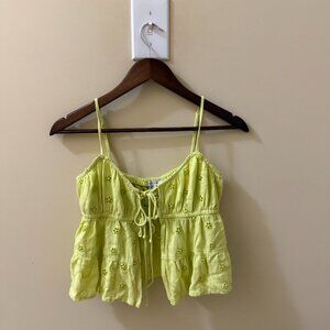 American Eagle Fly Away Tie Tank Top